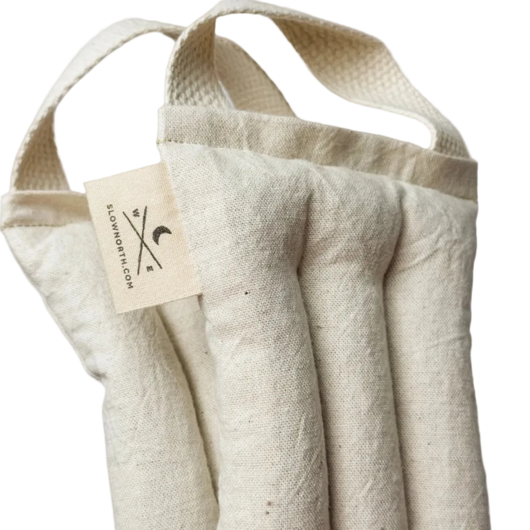 Linen Cotton Eye Mask Neck Wrap Set
