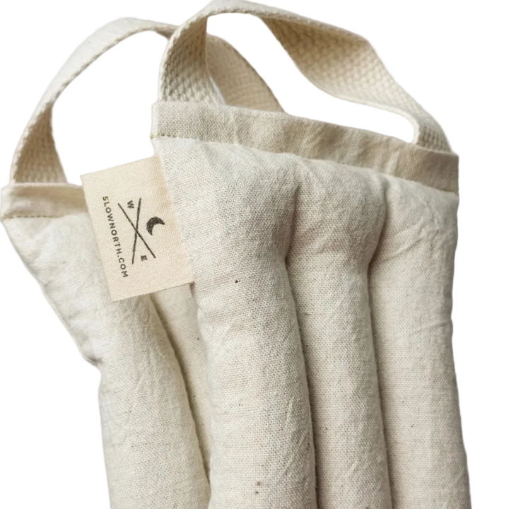 Linen Cotton Eye Mask Neck Wrap Set