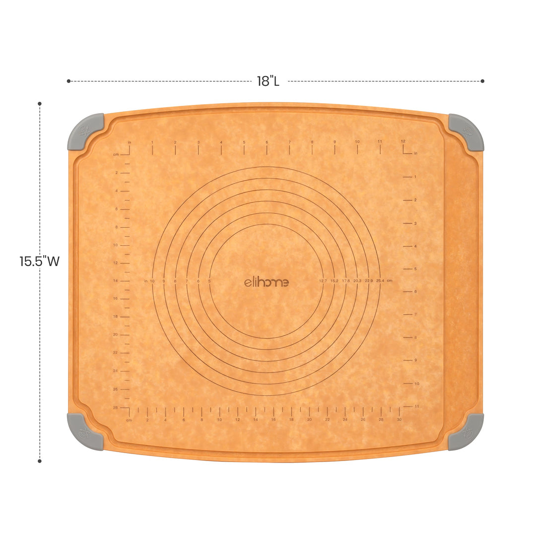 Wood Fiber Pastry &amp; Cutting Board, 18" x 15"