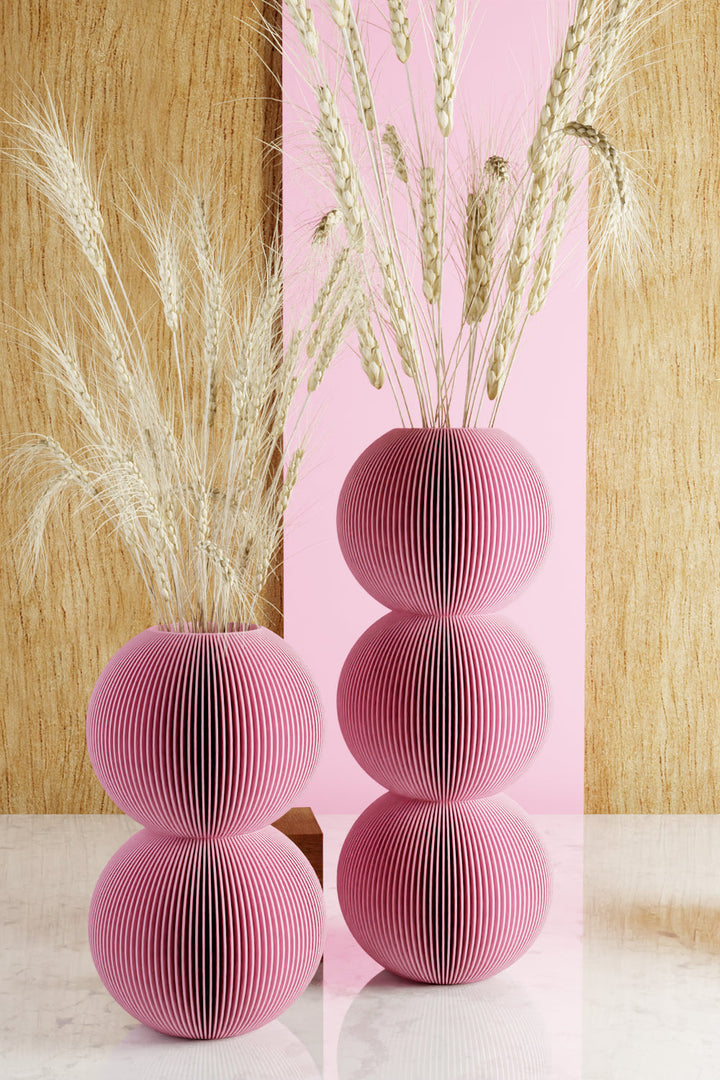 Biodegradable BioPlastic Bubble Vase Decor, 3 Ct.
