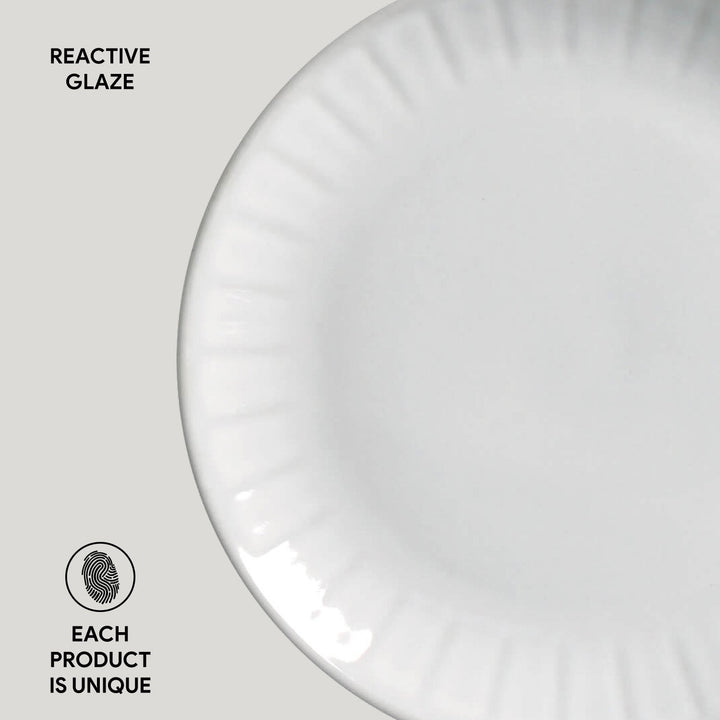 Non-Toxic Porcelain Dessert Dinnerware Set, 6 Ct.