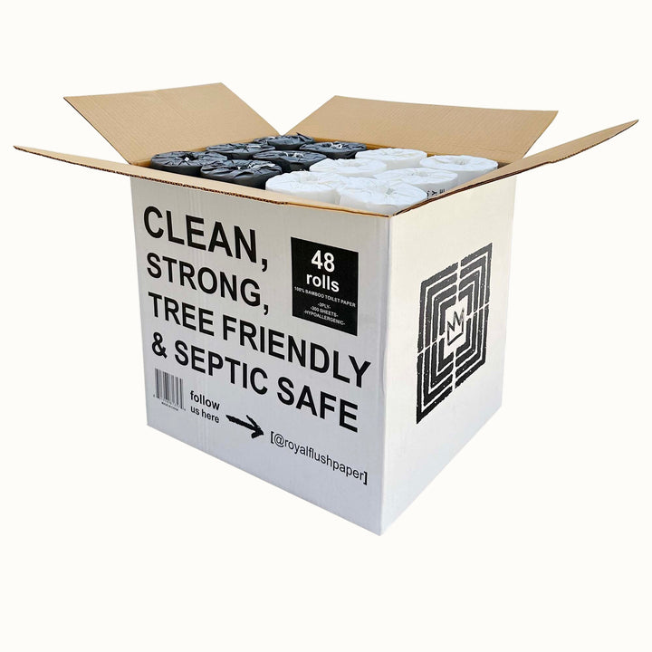 Biodegradable 3-Ply Bamboo Toilet Paper, 48 Ct.