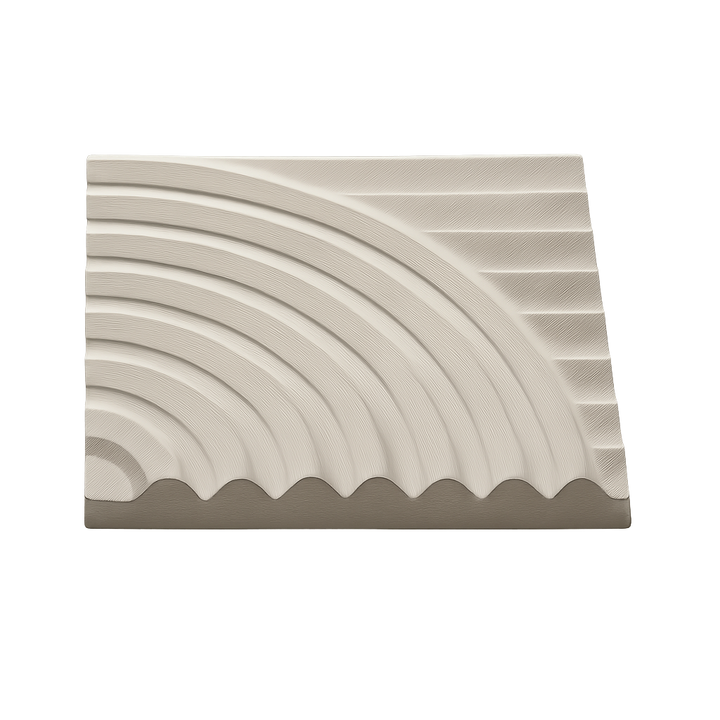 Handcrafted Concrete Decor Coasters, 3.86", 2 Ct.