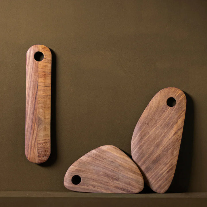 Handcrafted Guanacaste Wood Serving Board 10" x 16.5"