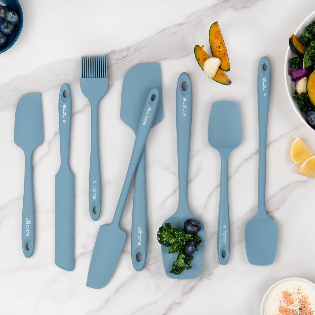 BPA-Free Silicone Kitchen Spatula Set, Red, 3 Ct.