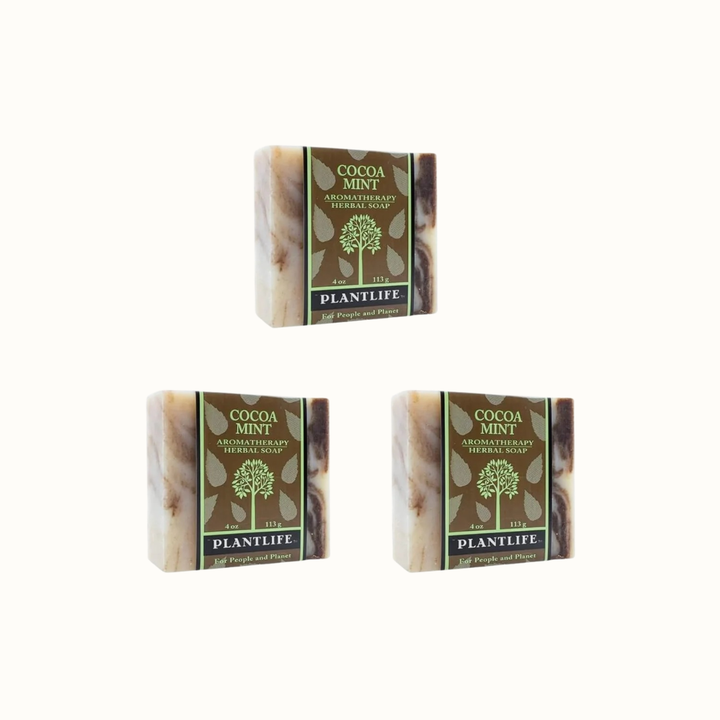 Plant-Based Cocoa Mint Moisturizing Bar Soap