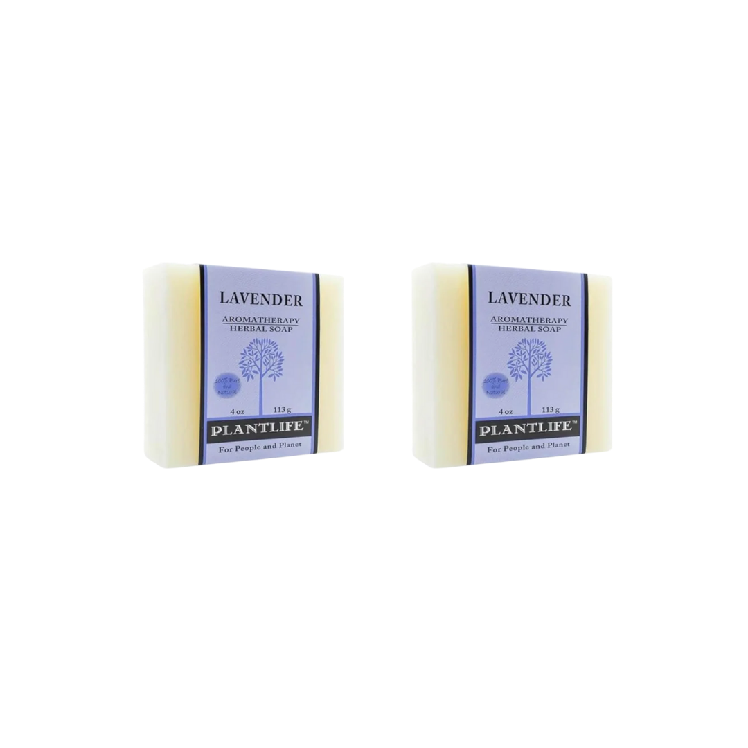 Handcrafted Pure Lavender Essential Oil Bar Soap
