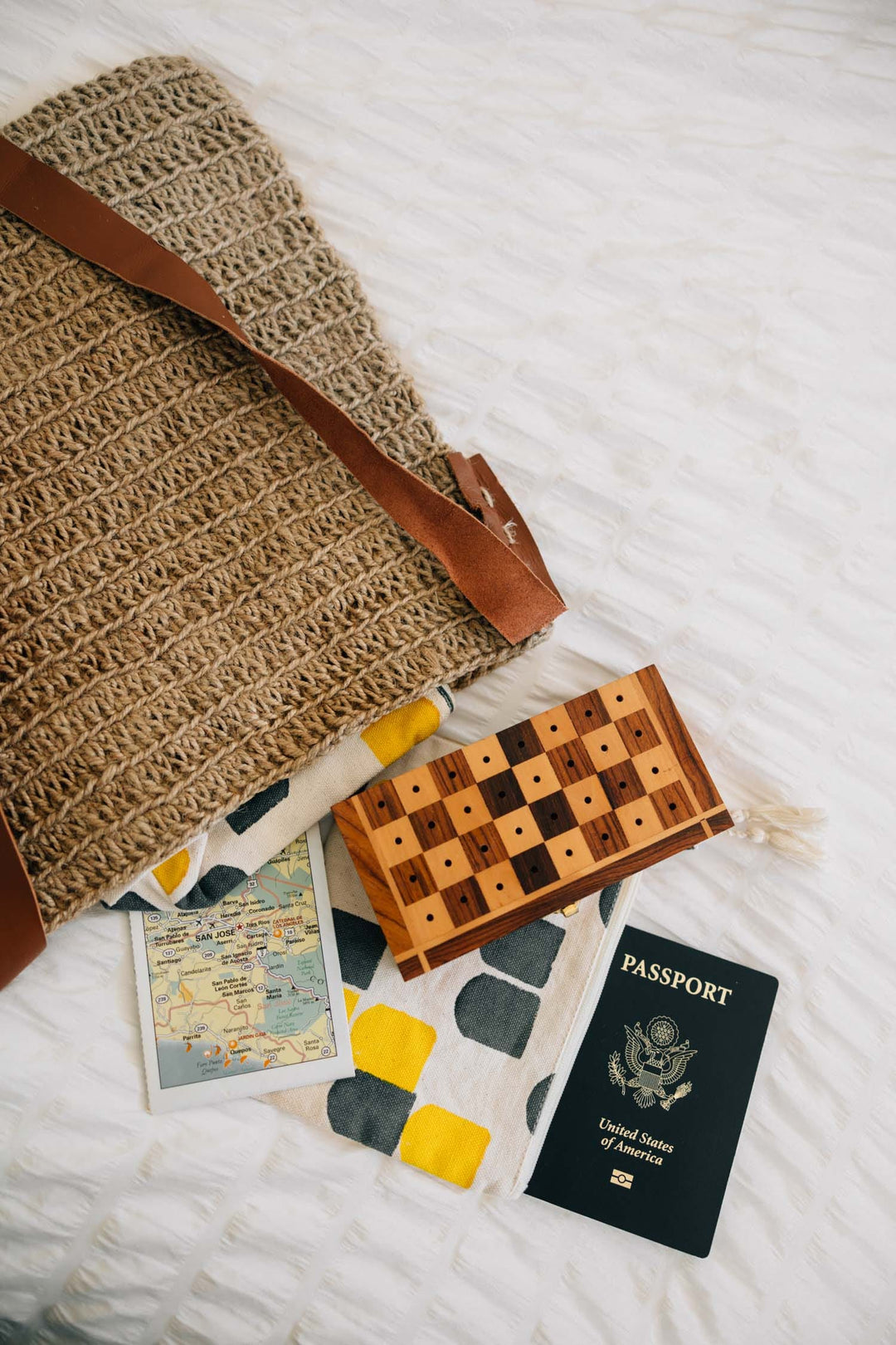 Handcrafted Sheesham Wood Portable Travel Chess Set
