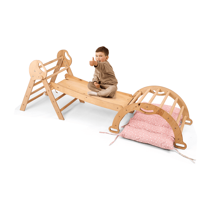 Montessori 4in1 Climbing Playset for Toddlers