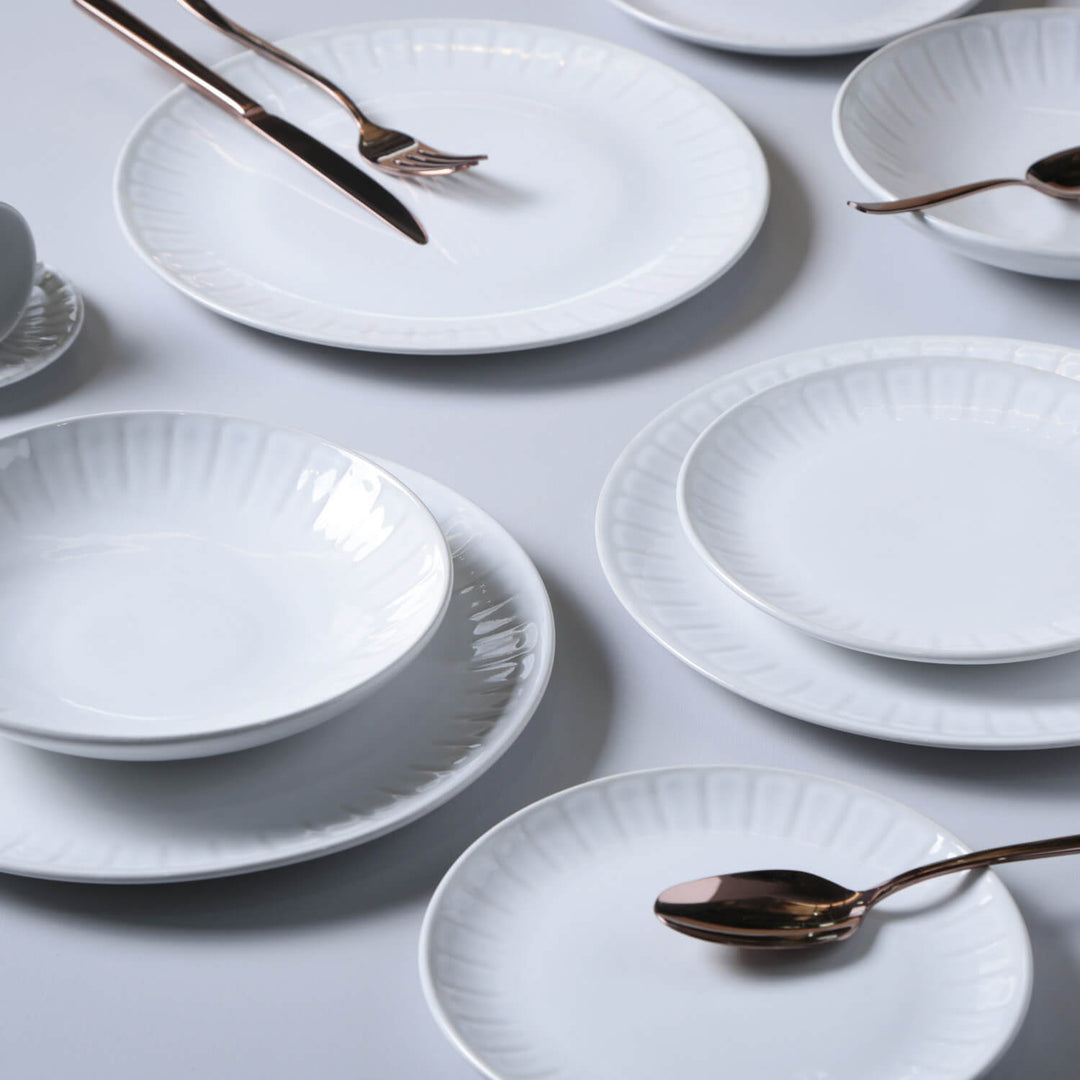 Non-Toxic Ceramic Cup &amp; Saucer Dinnerware Set, 6 Ct.