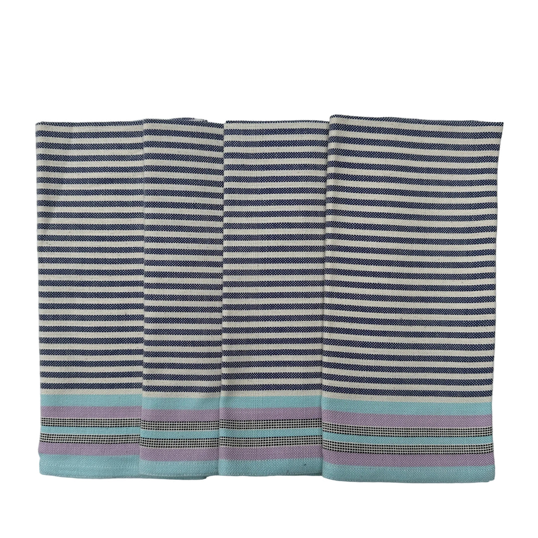 Organic Handwoven Cotton Table Napkins, 19.5", 6 Ct.