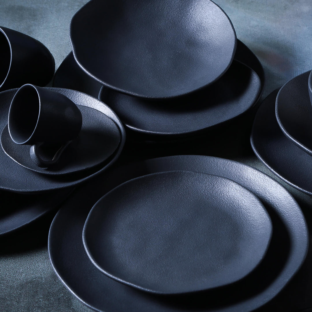 Non-Toxic Porcelain Dessert Dinnerware Set, 6 Ct.