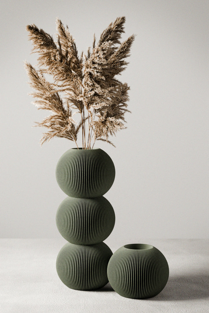 Biodegradable BioPlastic Bubble Vase Decor, 3 Ct.