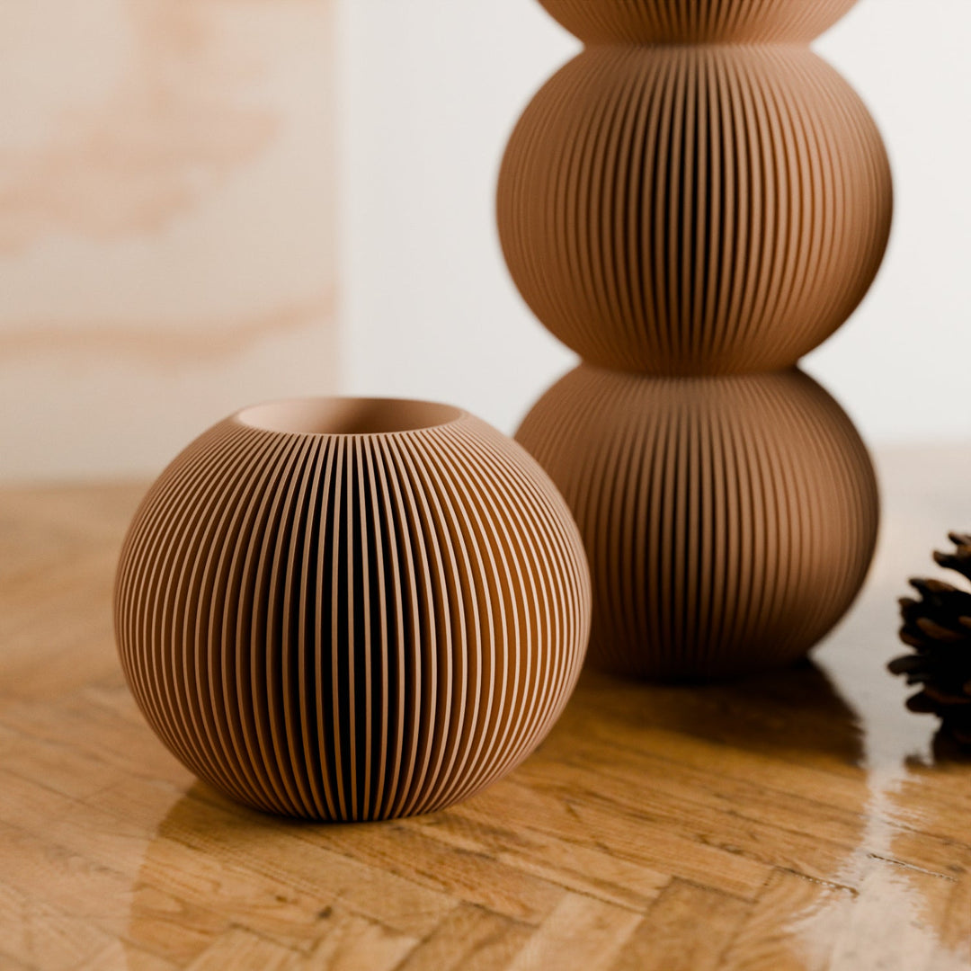Biodegradable BioPlastic Bubble Vase Decor, 3 Ct.