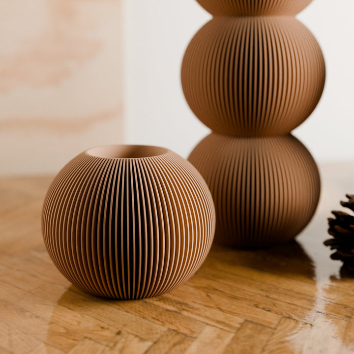 Biodegradable BioPlastic Bubble Vase Decor, 3 Ct.