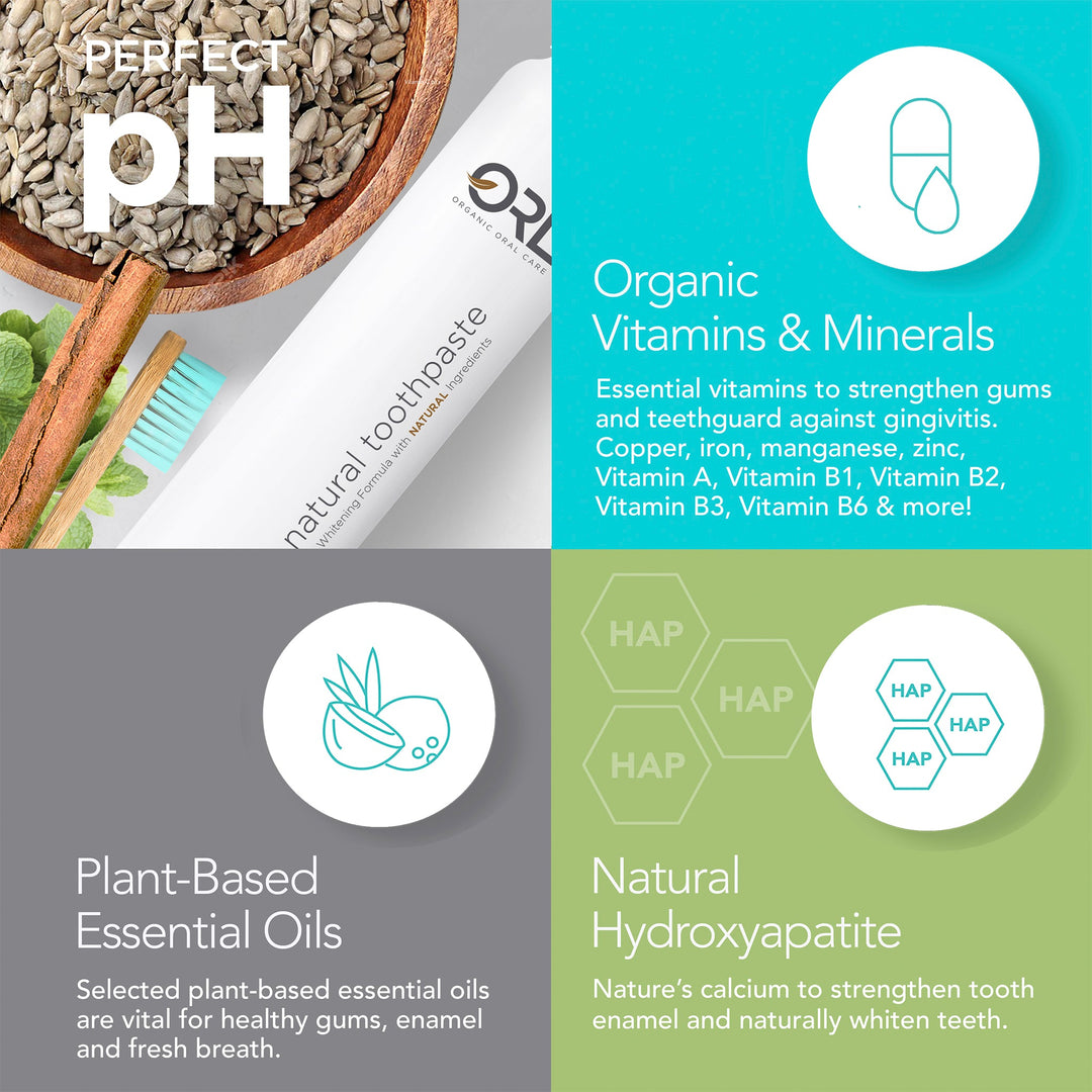 Vegan Hydroxyapatite Oral Care Toothpaste, 4 oz.
