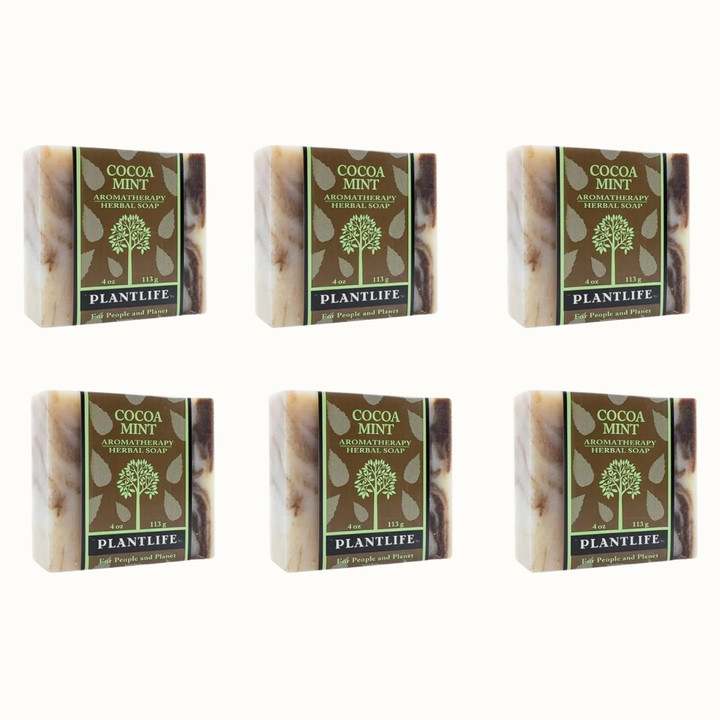 Plant-Based Cocoa Mint Moisturizing Bar Soap