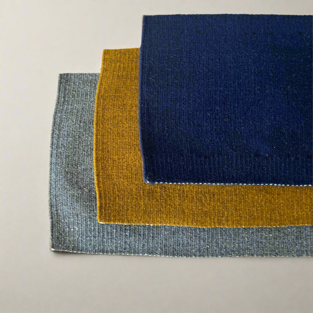 Handwoven Wool Table Linens 18" x 12", 2 Ct.