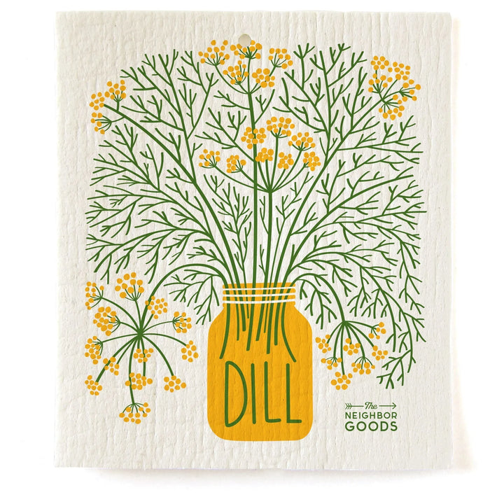 Dill Dish Towel Sponge Cloth Set