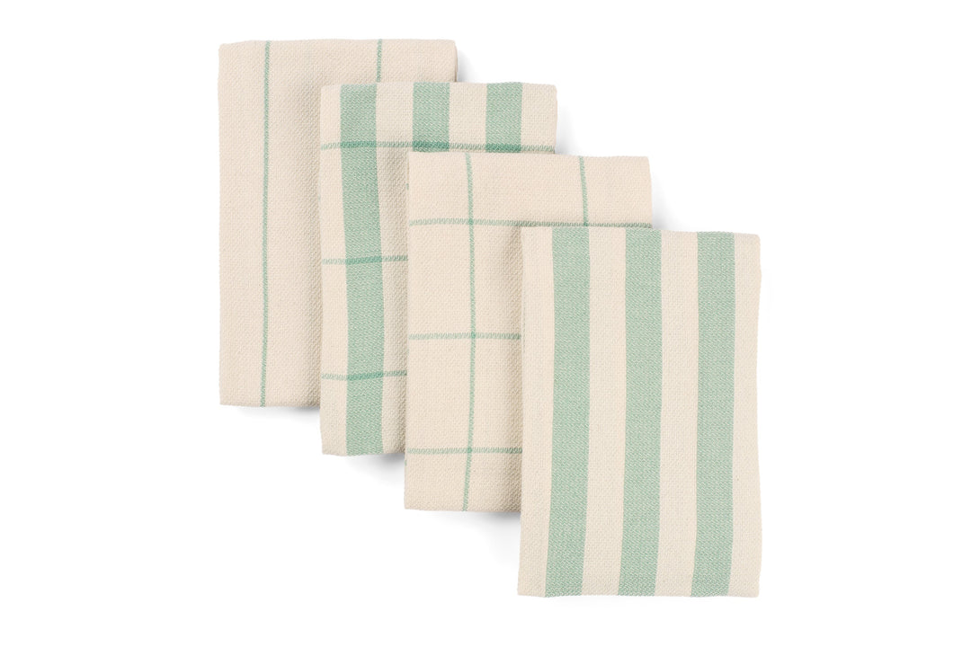 Pure Cotton Tea Towels, 28" x 18", 4 Ct.