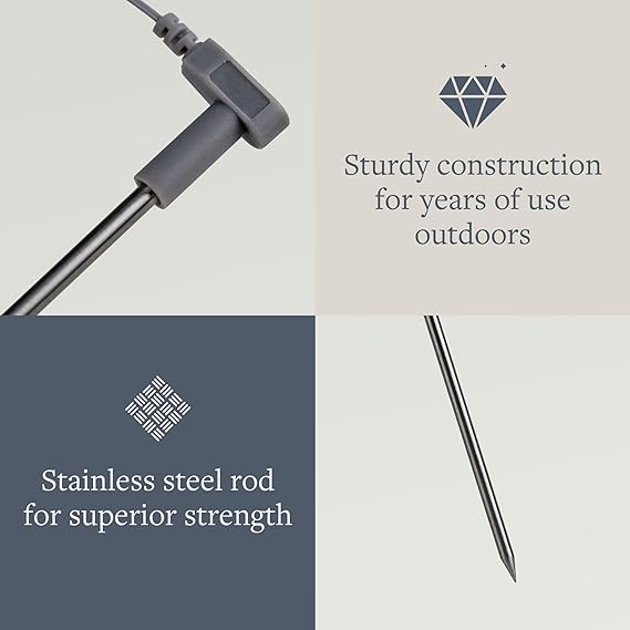 Direct-Earth Grounding Stake with 40 Ft. Cord