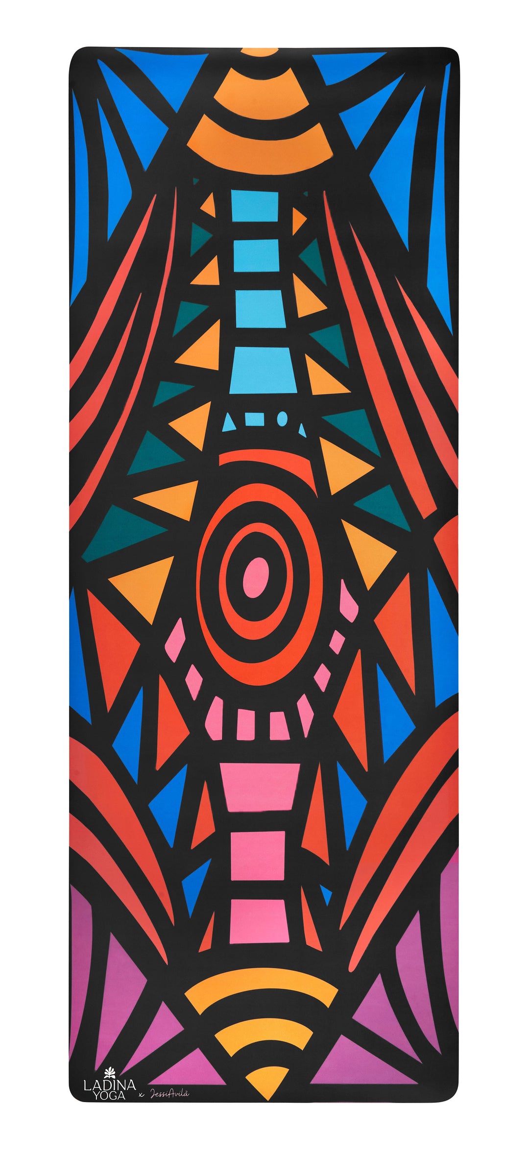 Fair Trade Artist Collab Grip Yoga Mat, 72" x 27"