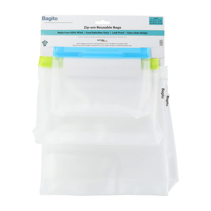 PEVA Food Storage Bag Set