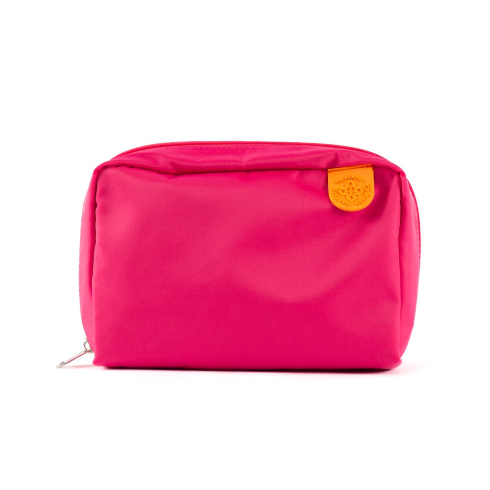 Fair Trade Multi-Pocket Nylon Cosmetic Pouch