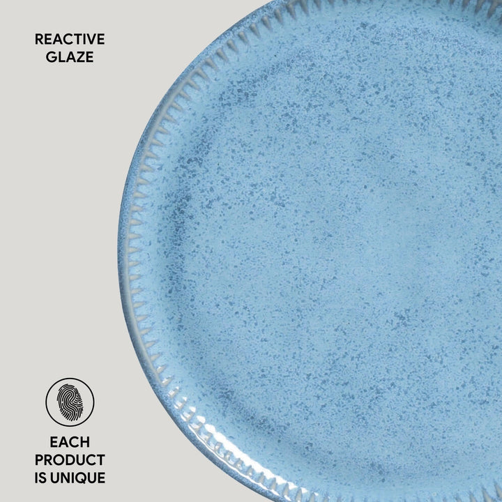 Non-Toxic Porcelain Dessert Dinnerware Set, 6 Ct.