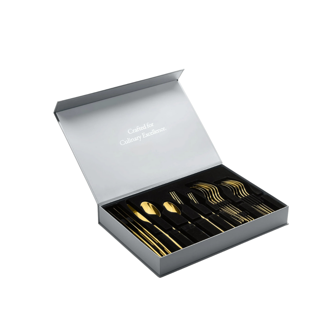 Mirror-Finish 18/10 Stainless Steel Flatware Set of 20