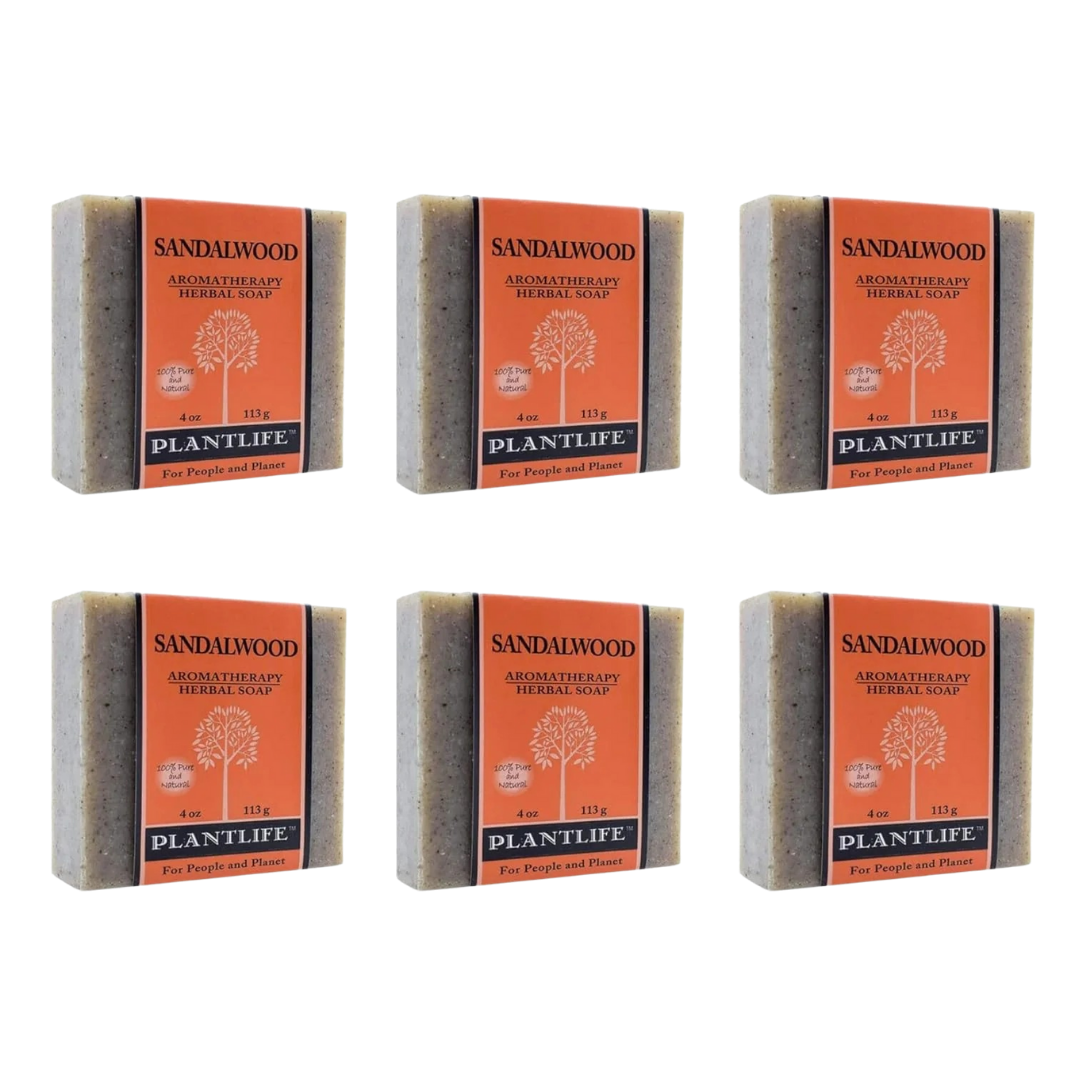 Pure Sandalwood Woodsy Aromatic Bar Soap