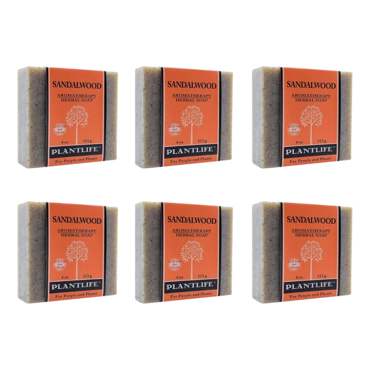 Pure Sandalwood Woodsy Aromatic Bar Soap