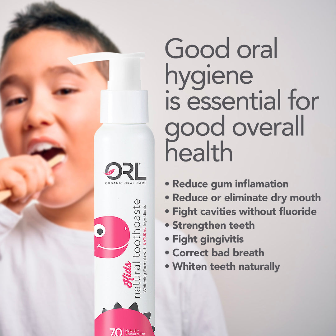 Organic Hydroxyapatite Kids Fluoride-Free Toothpaste
