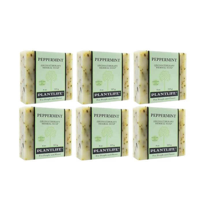 Handcrafted Peppermint Essential Oil Bar Soap