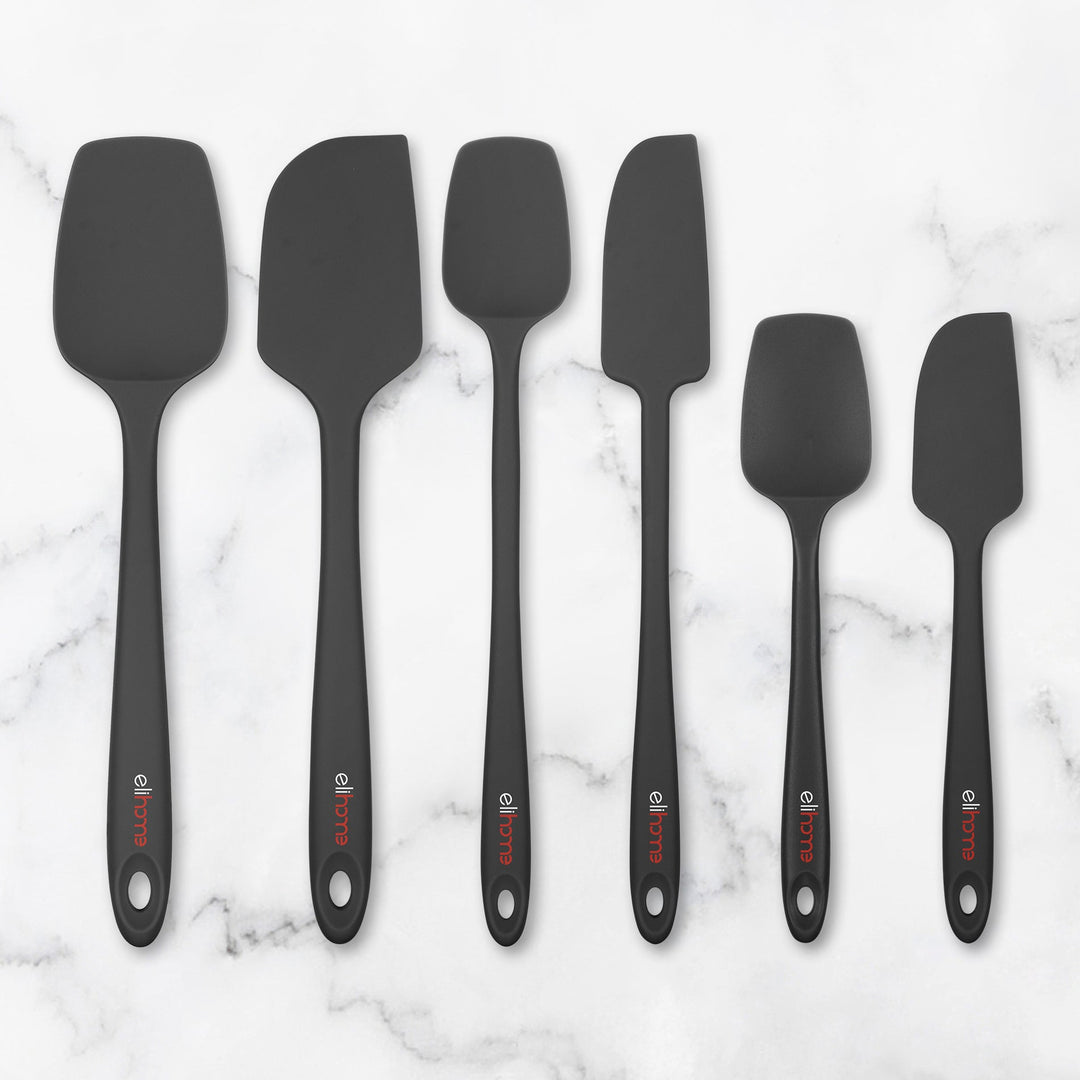 BPA-Free Silicone Kitchen Spatula Set, Red, 3 Ct.