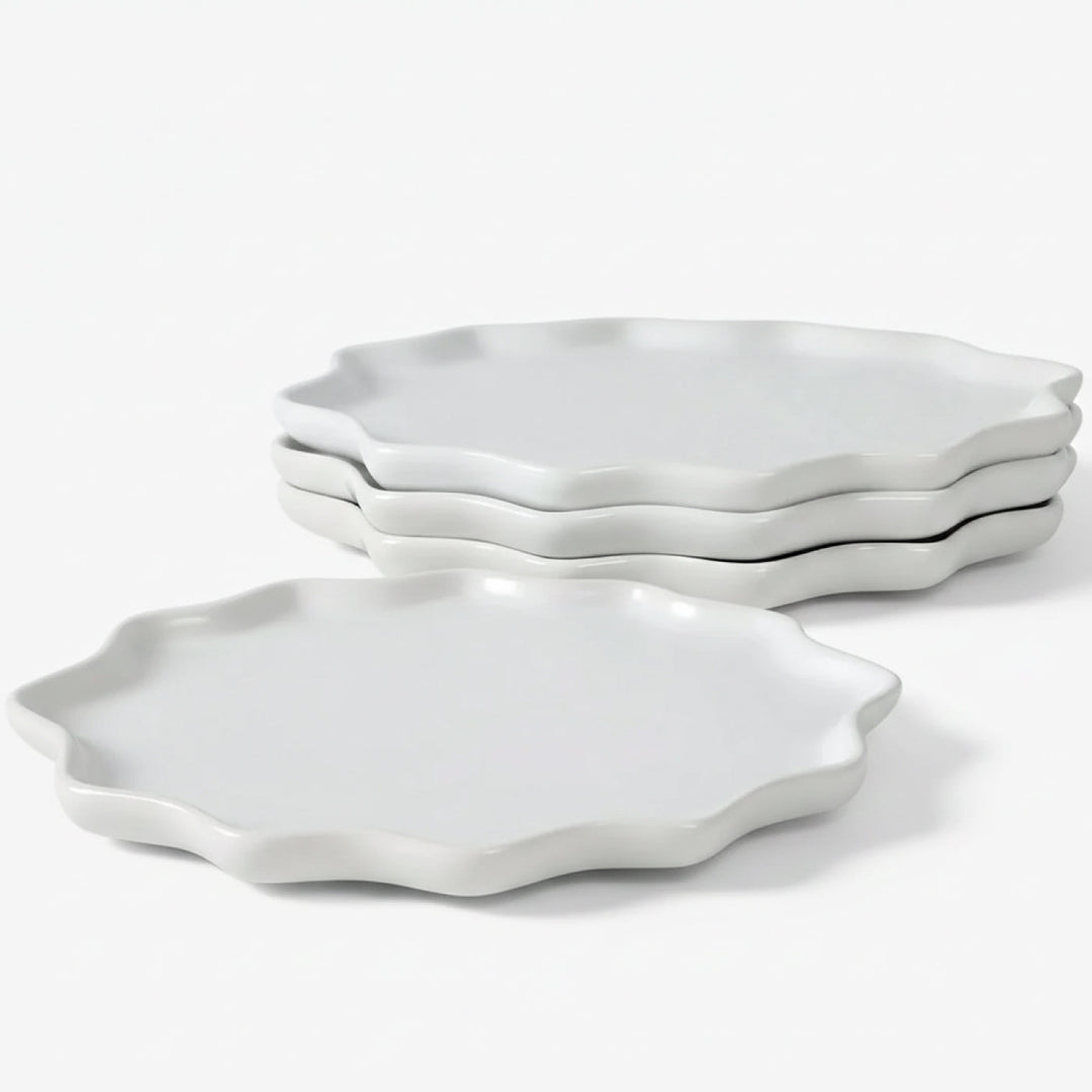 Recycled Ceramic Dinner Plates, 4 Ct.