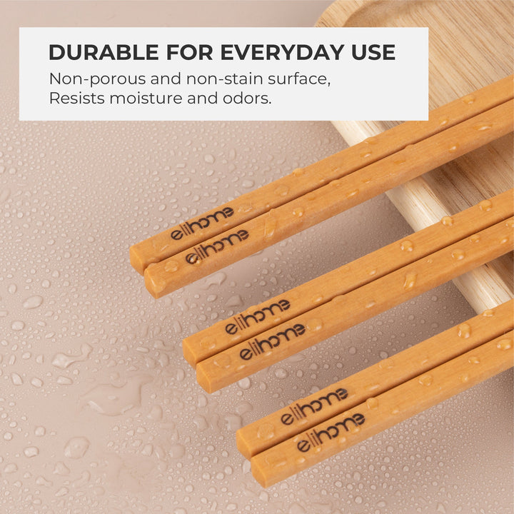 BPA-Free Wood Fiber Flatware, Non-Slip, 5 Ct.