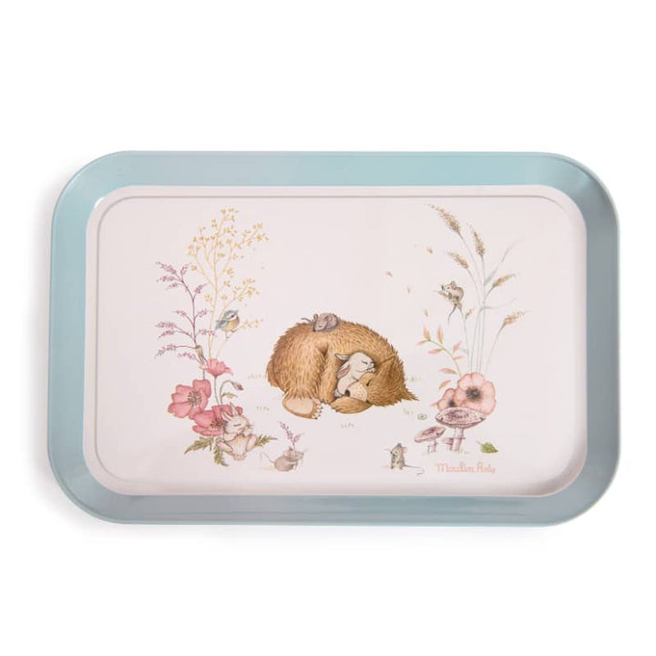 Non-Toxic Steel Pretend Play Tin Tea Set Toy