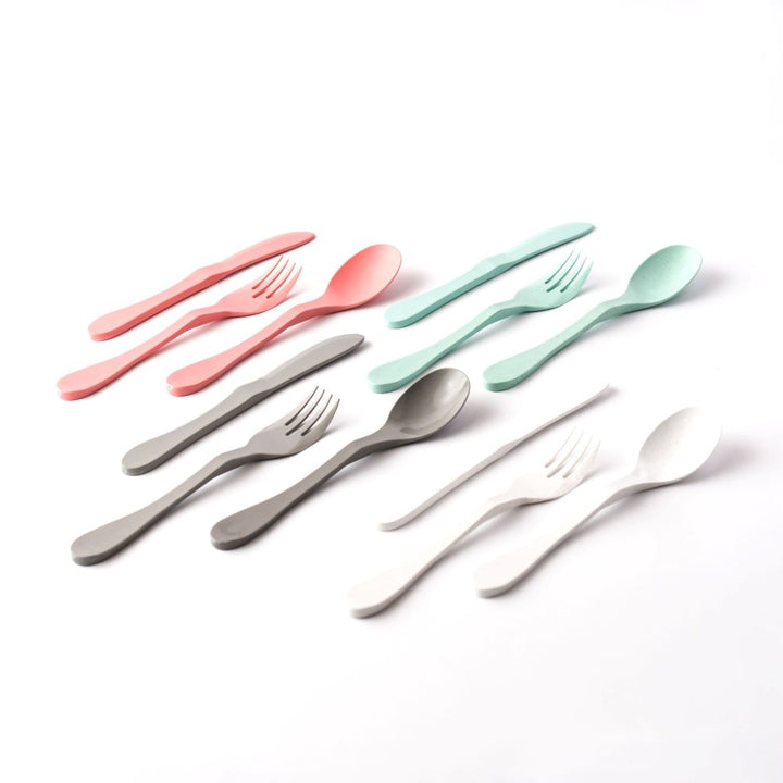 Biodegradable PLA Flatware Set, 12 Ct.