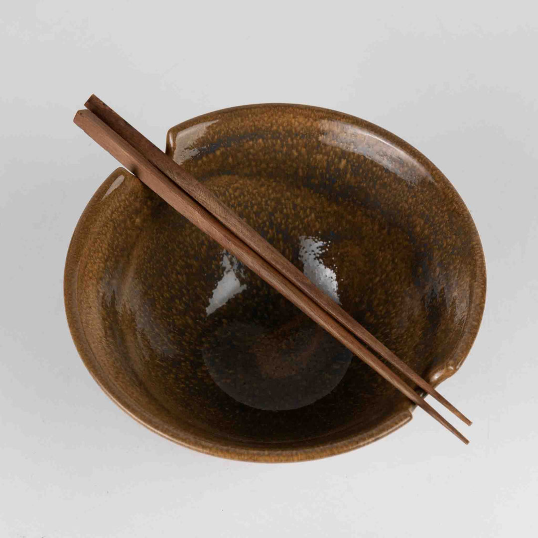 Handcrafted Terracotta &amp; Saj Wood Dinnerware Set