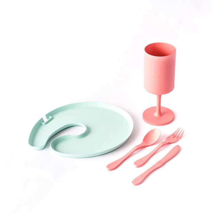 Biodegradable Plant-Based Party Flatware Set, 5 Ct.