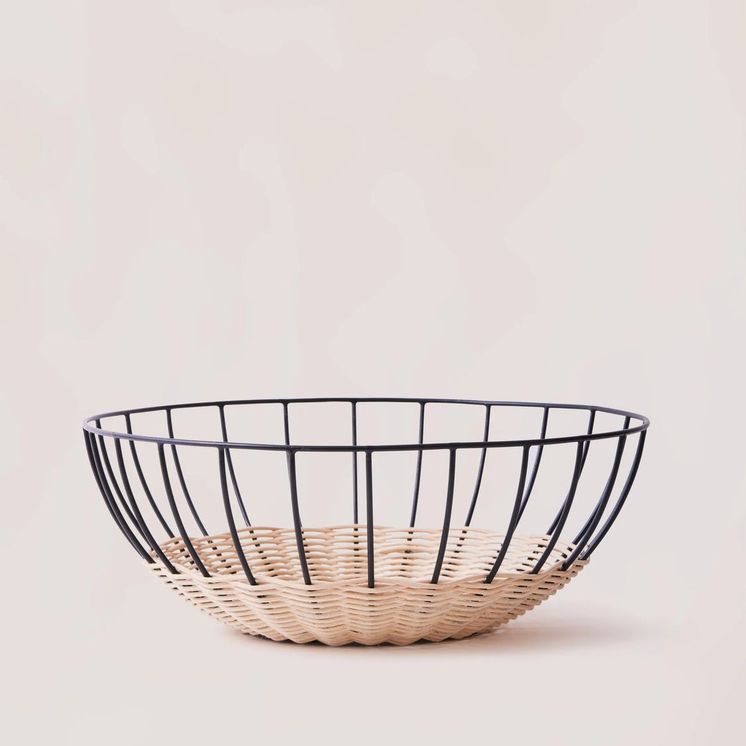Cabo Rattan Fruit Basket