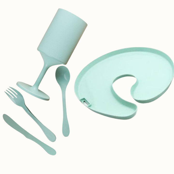 Biodegradable Plant-Based Party Flatware Set, 5 Ct.