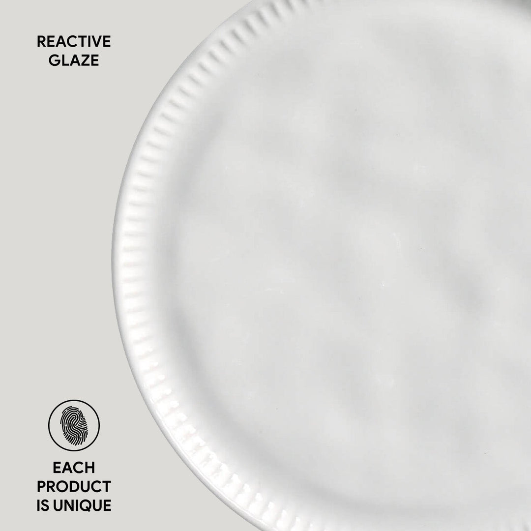 Non-Toxic Porcelain Dessert Dinnerware Set, 6 Ct.