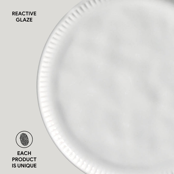 Non-Toxic Porcelain Dessert Dinnerware Set, 6 Ct.