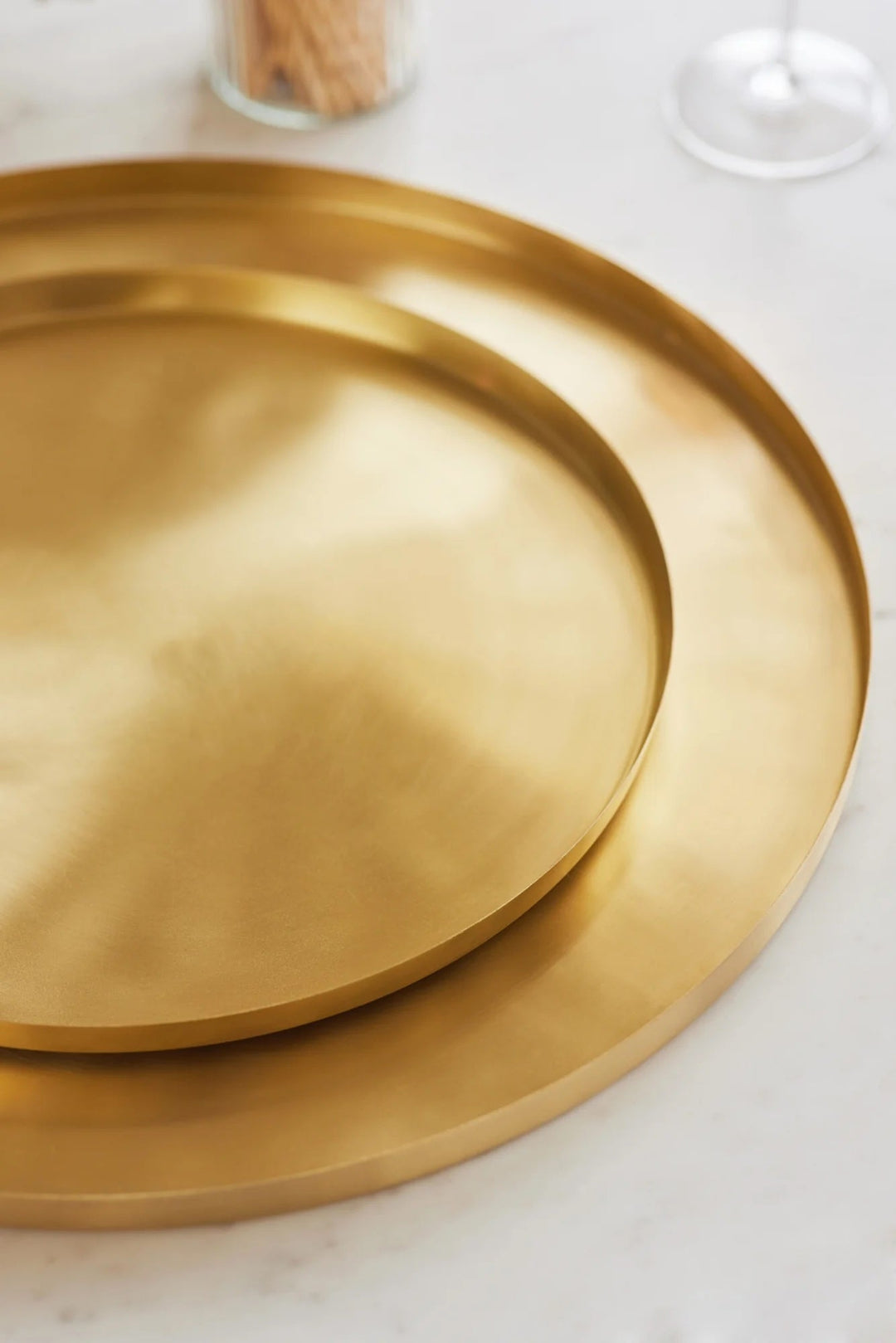 Handcrafted Pure Brass Heirloom Serving Platter