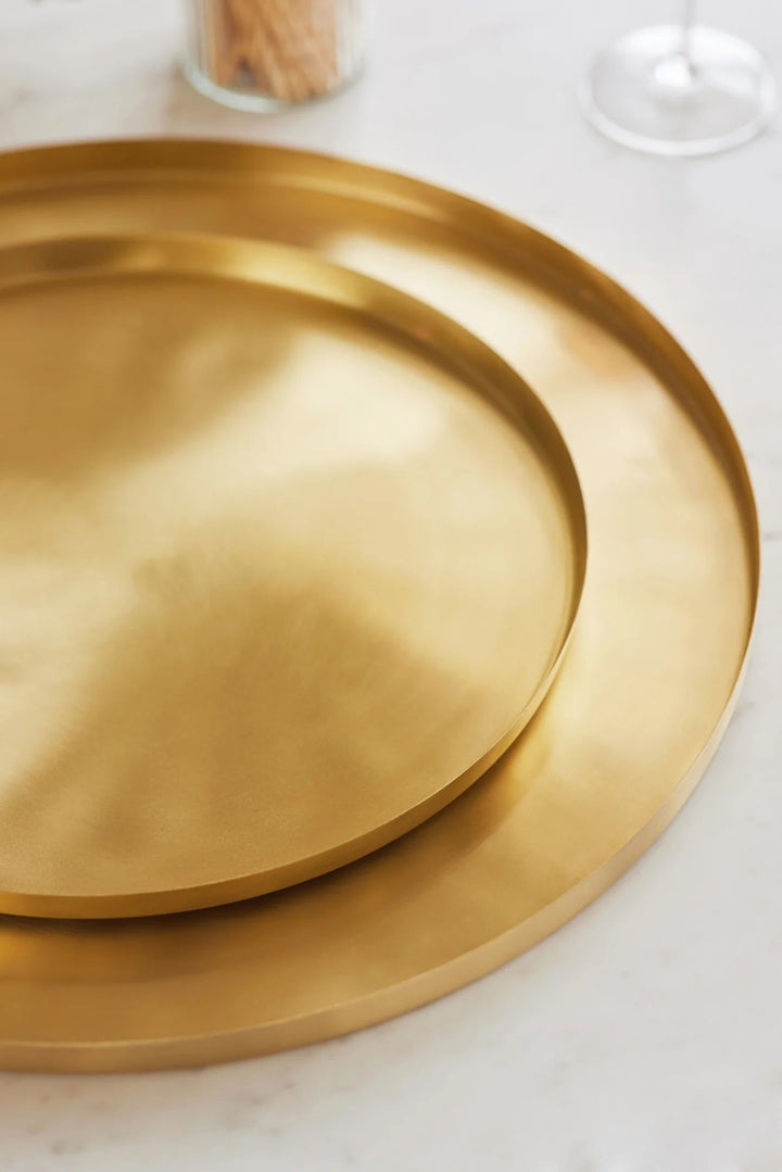Handcrafted Pure Brass Heirloom Serving Platter