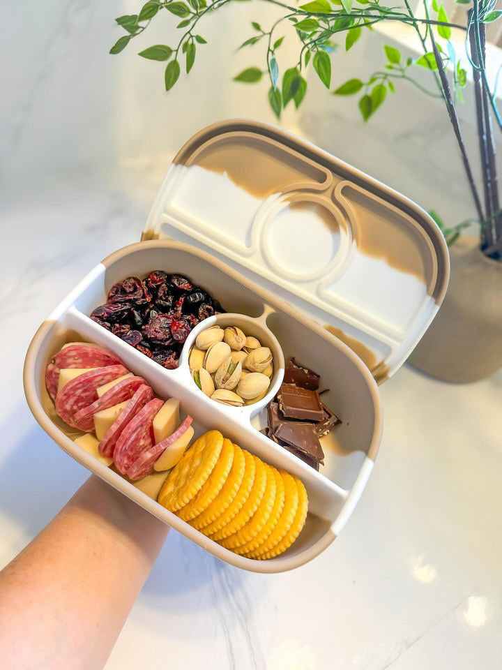 Non-Toxic Silicone Bento Lunch Box, BPA-Free