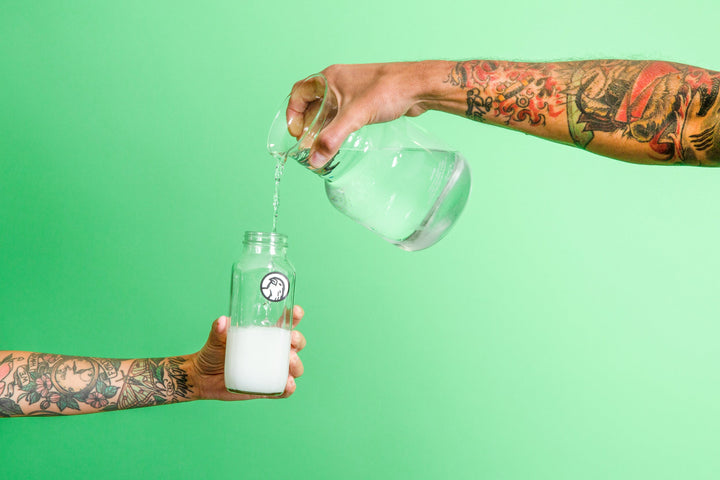 Plastic-Free Peppermint Mouthwash Concentrate