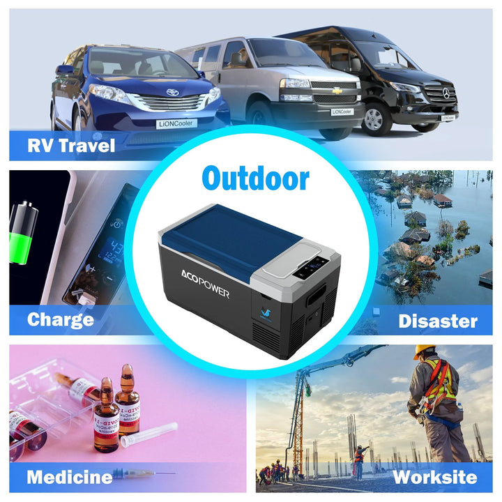 Solar Portable Cooler 19 Qt